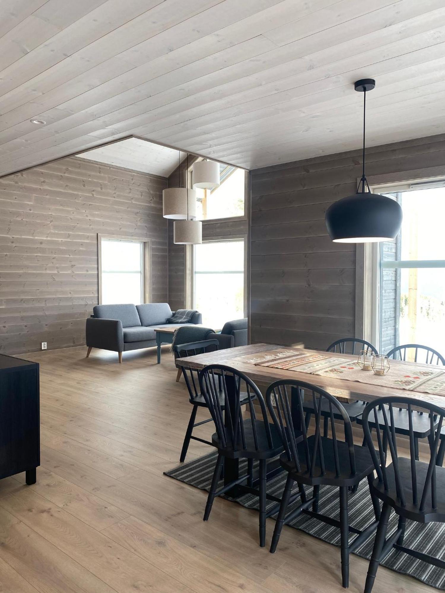 Nydelig Hytte Ved Voss Ski Og Tursenter Giljane Esterno foto
